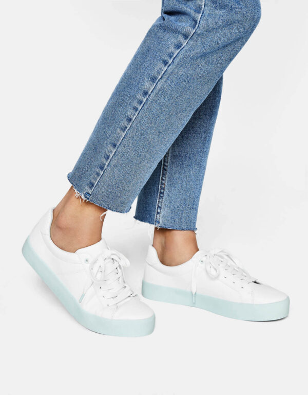 Trainers with heel detail - 图片 6