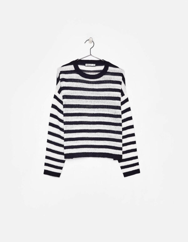 Round neck sweater - 图片 2