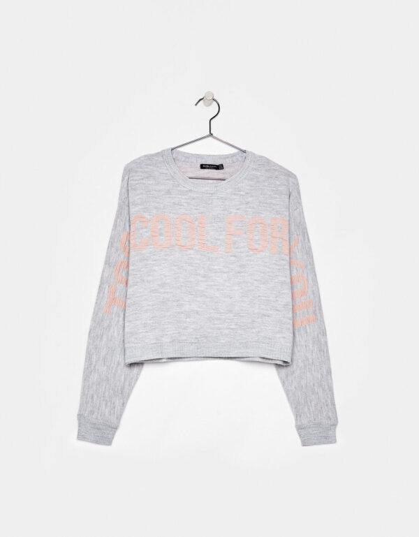 Hoodie with slogan - 图片 9