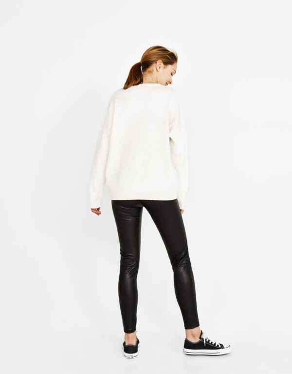 Sweater with slogan - 图片 8