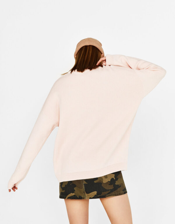 Sweater with slogan - 图片 3
