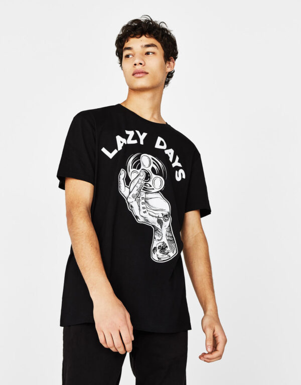 Printed T-shirt - 图片 3